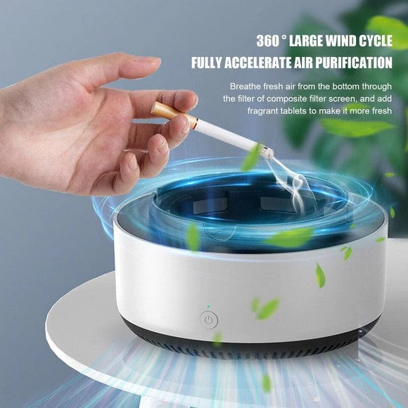 Smart Smoke Ashtray Air Purification