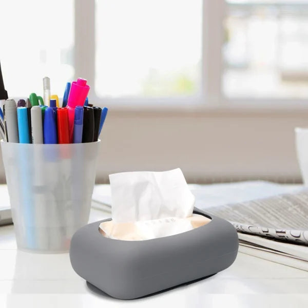 Silicone Suction Tissue Box Holder.