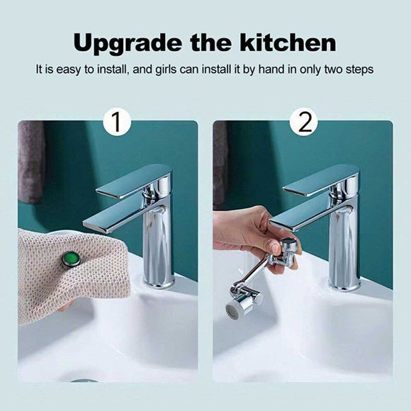 Universal Rotating Faucet