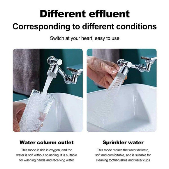 Universal Rotating Faucet