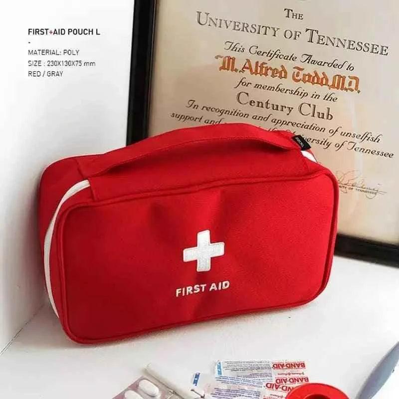 Portable First Aid Bag for Emergency Medicine Storage
