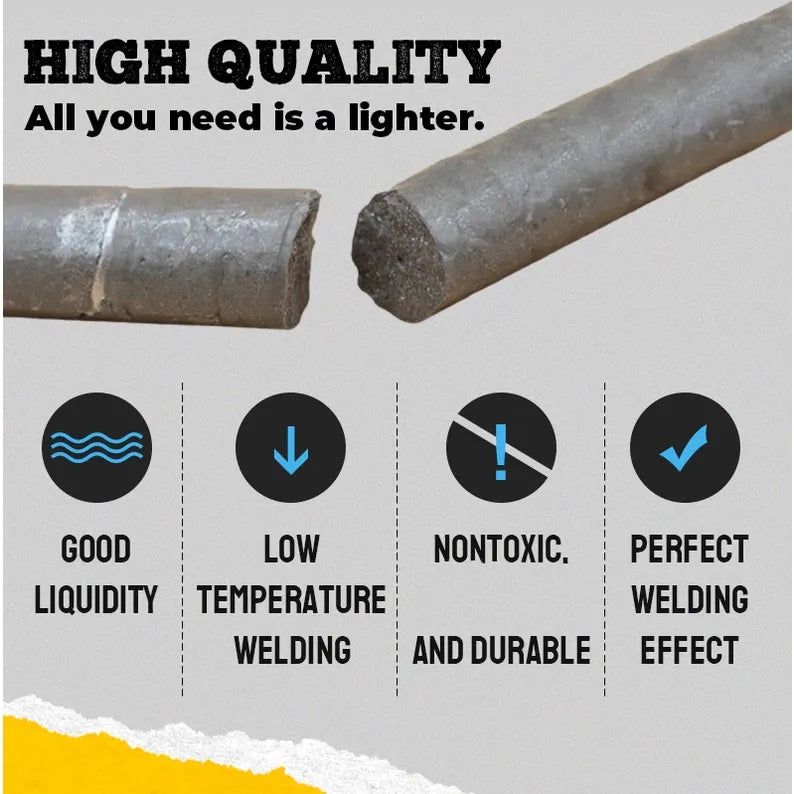 Pack of 6 Low Temperature Welding Rods