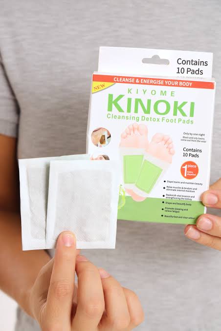 Kinoki Detox Foot Pads – Herbal Cleansing Patches for Night Use  (10 Pack)