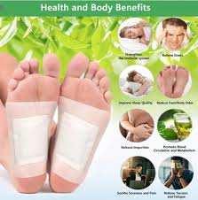 Kinoki Detox Foot Pads – Herbal Cleansing Patches for Night Use  (10 Pack)