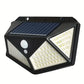 100 LEDS Waterproof Solar LED Wall Lights